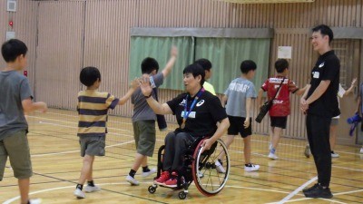 ハイタッチ！